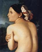 Jean-Auguste Dominique Ingres Back View of a Bather oil